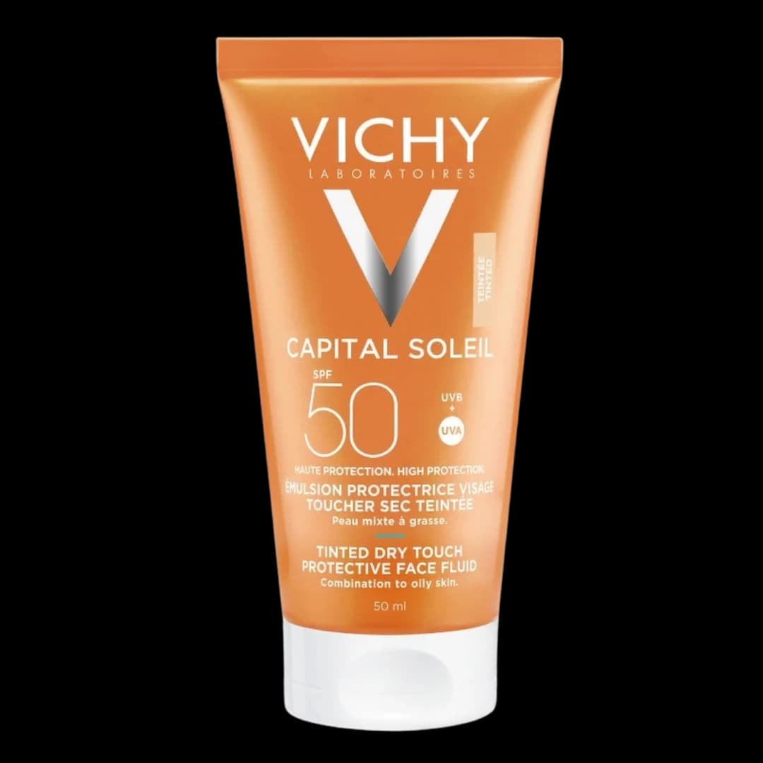 Vichy Écran Émulsion Touche Sec Invisible Peaux Grasses 50 ml