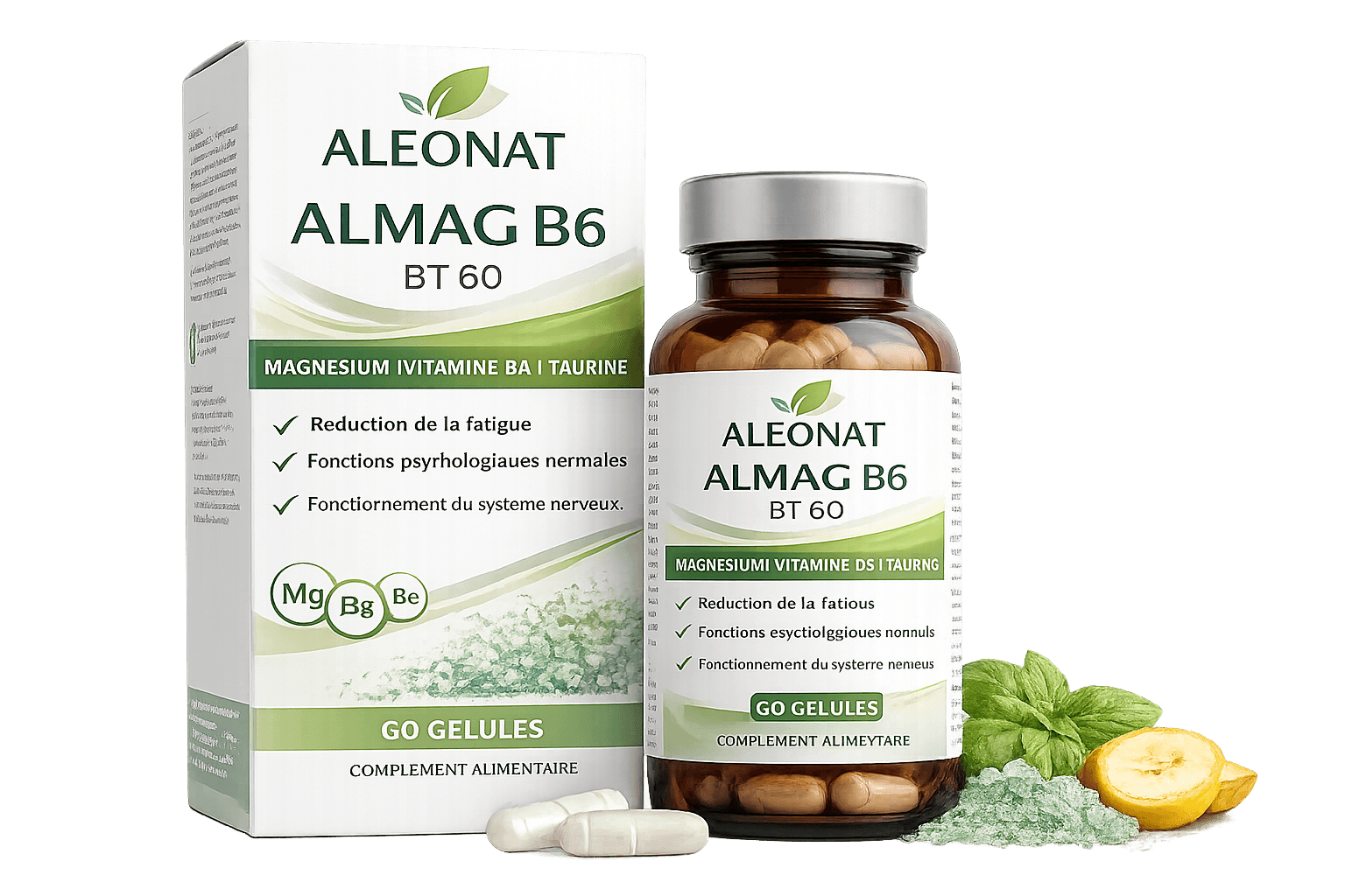 ALEONAT ALMAG B6 BT60 – Magnésium & Vitamine B6