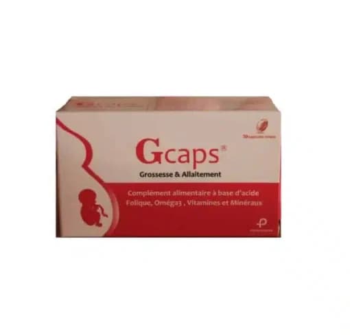 GCAPS GROSSESSE ET ALLAITEMENT BT 30 CAPSULES
