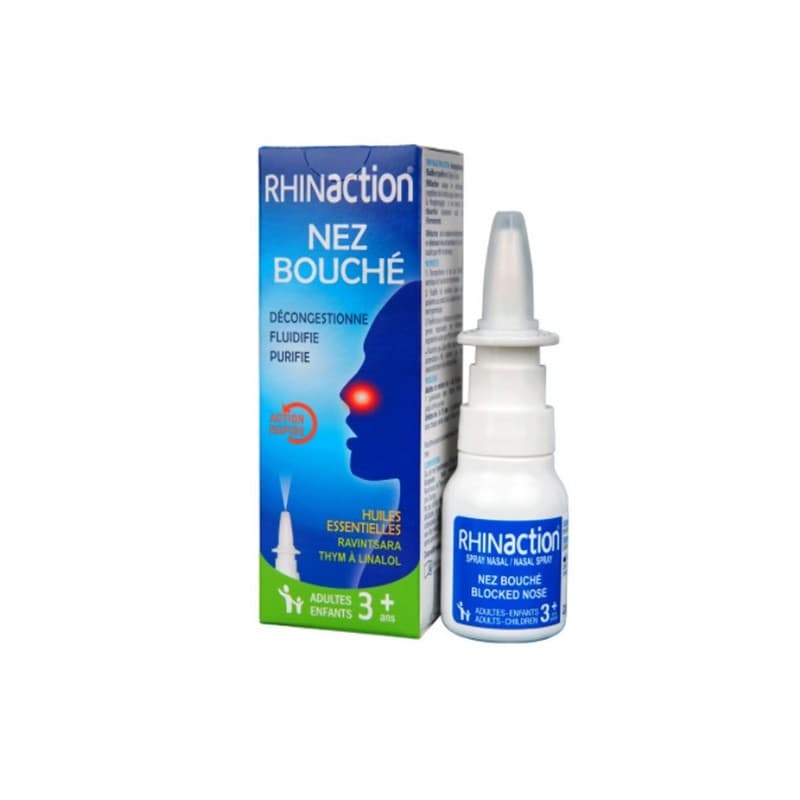 RHINACTION NEZ BOUCHÉ 3 ANS
