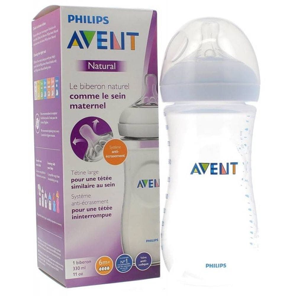 Avent Biberon natural 6M+ Avent débit rapide 330ml