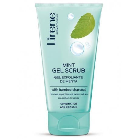 LIRENE GEL EXFOLIANT MENTHE AU CHARBON DE BAMBOU