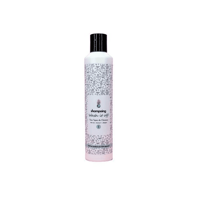 Pineapple Shampoing pour cheveux bouclés Wash it off 250 mL