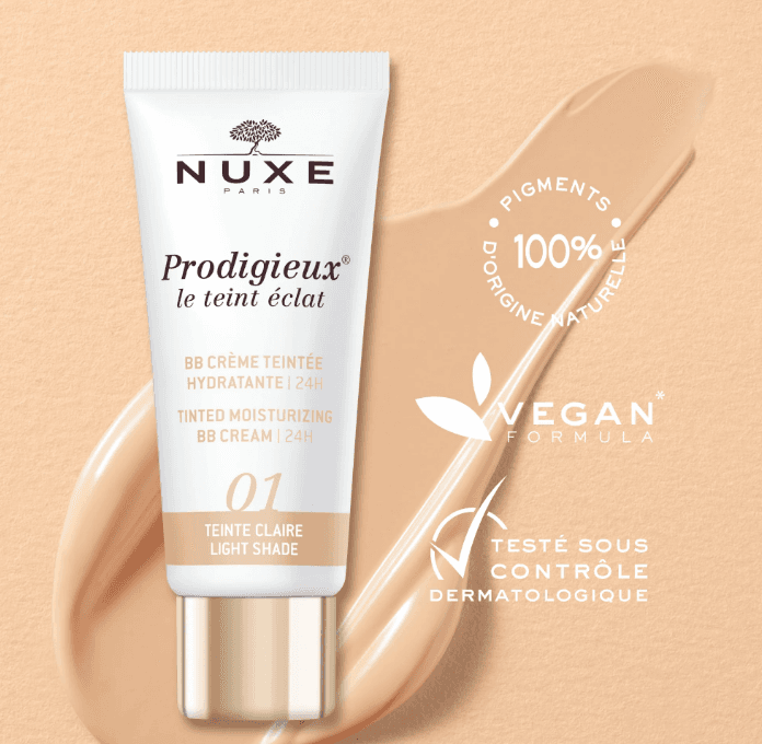 Nuxe BB Crème Teintée Hydratante Teinte Medium 02