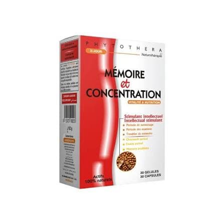 PHYTOTERA MEMOIRE ET CONCENTRATION
