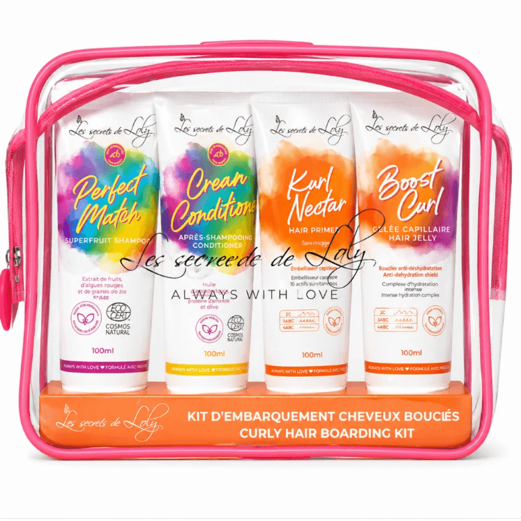 les secrtes de loly Trousse Cheveux Bouclés format voyage