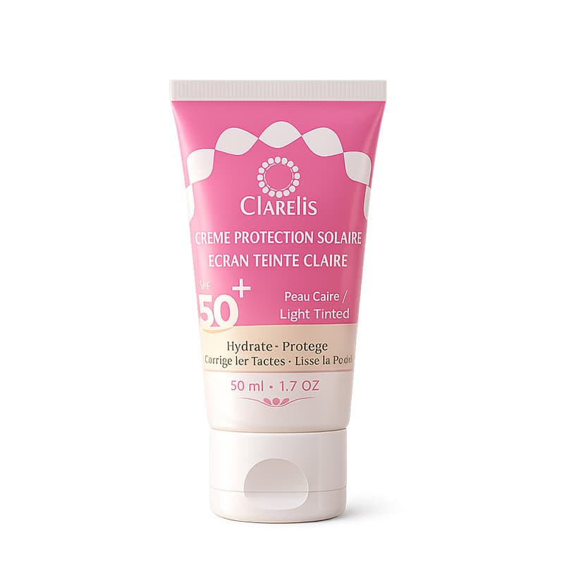 Clarelis écran solaire teinté claire spf50+