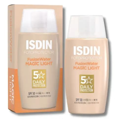 ISDIN ÉCRAN SOLAIRE FUSION WATER TEINTE LIGHT SPF50+