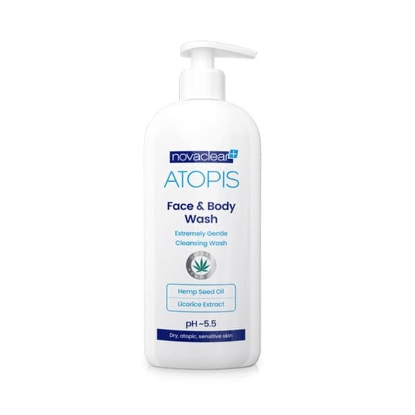 Novaclear Atopis Gel lavant visage et corps 500ml