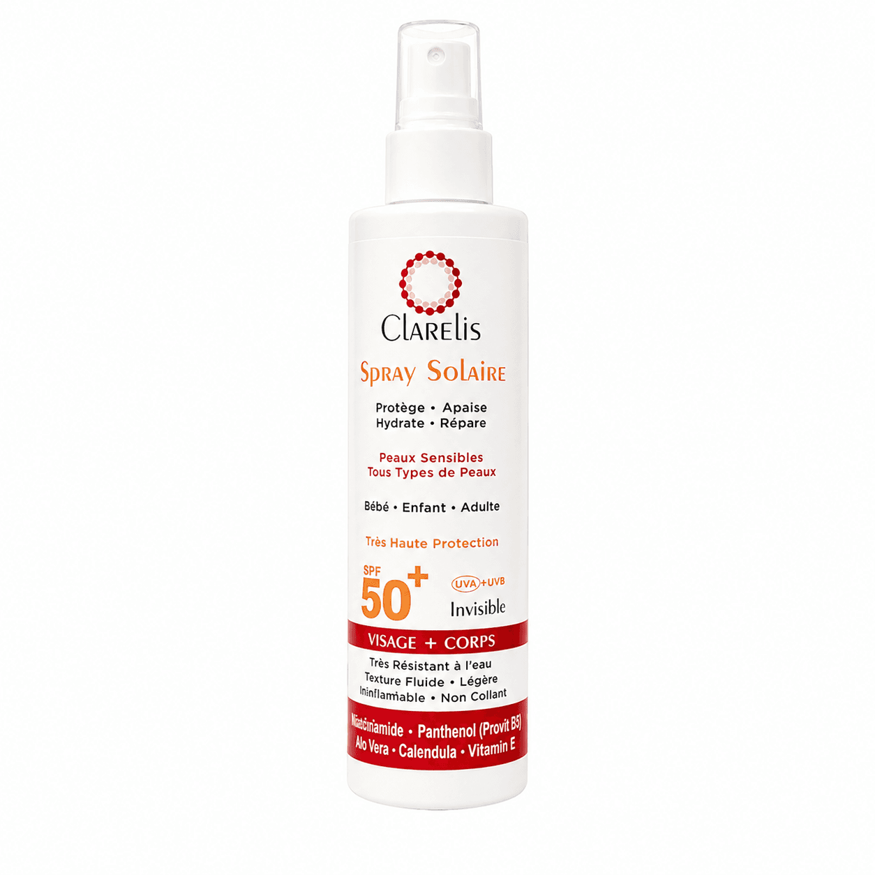 Clarelis Spray Solaire SPF 50