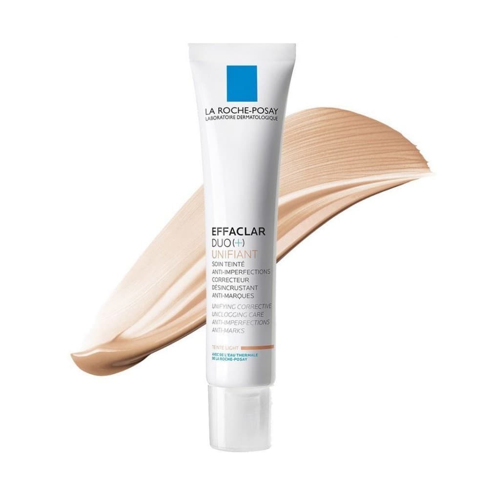 LA ROCHE POSAY EFFACLAR DUO + Teinté light Unifiant SOIN ANTI-IMPERFECTIONS 40ML