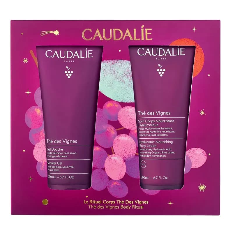 Caudalie Coffret Soin du Corps Nourrissant Rituel Corps Thé des Vignes 2
