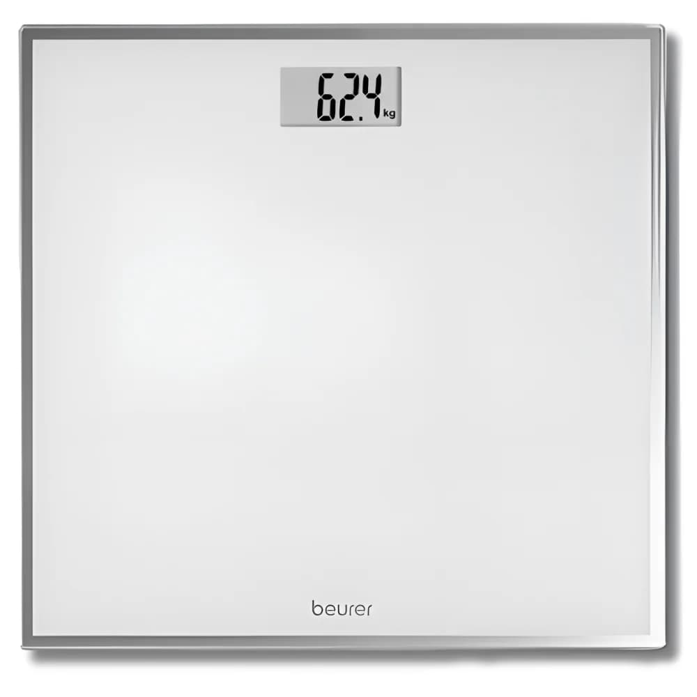BEURER GS 120 – PÈSE PERSONNE ÉLECTRONIQUE COMPACTE RECTANGLE BLANC