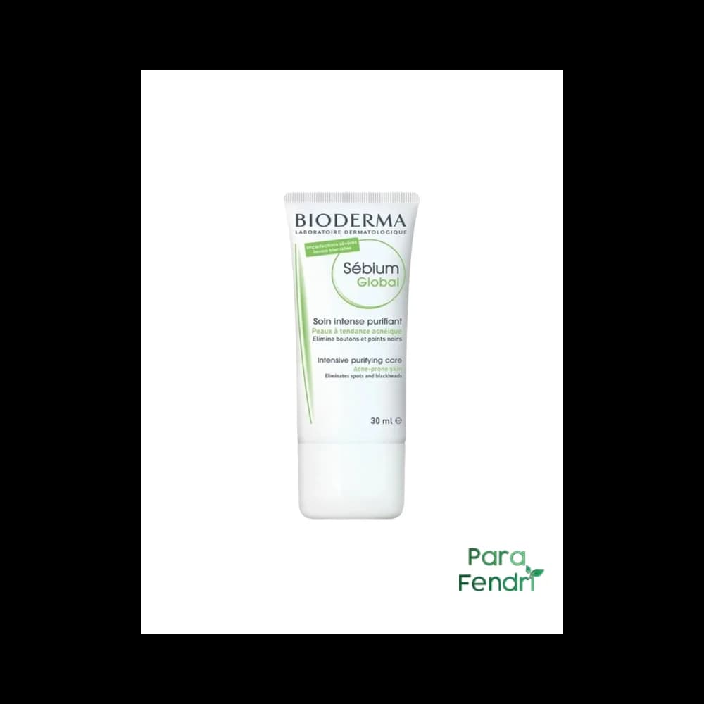 BIODERMA SEBIUM GLOBAL SOIN INTENSE PURIFIANT (ELIMINE BOUTONS ET POINTS NOIRS)