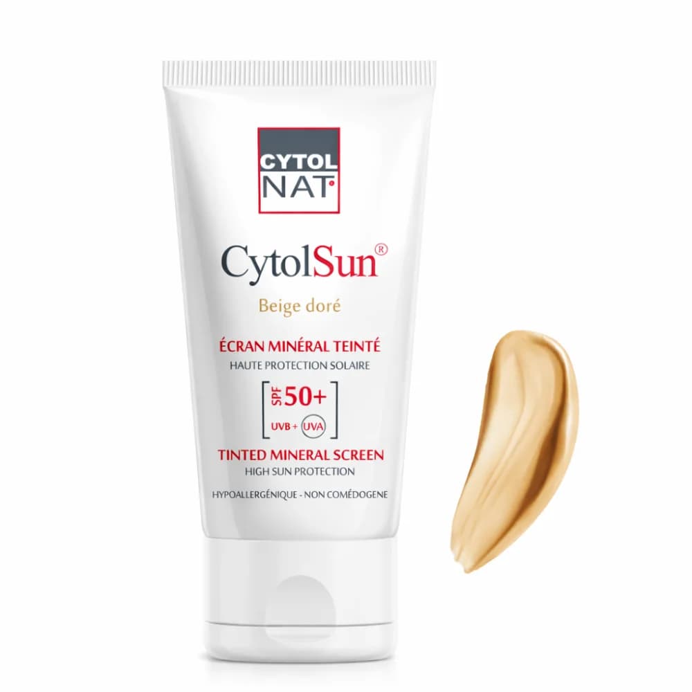 CYTOLNAT CYTOLSUN ECRAN beige dore SPF50+ 50ML