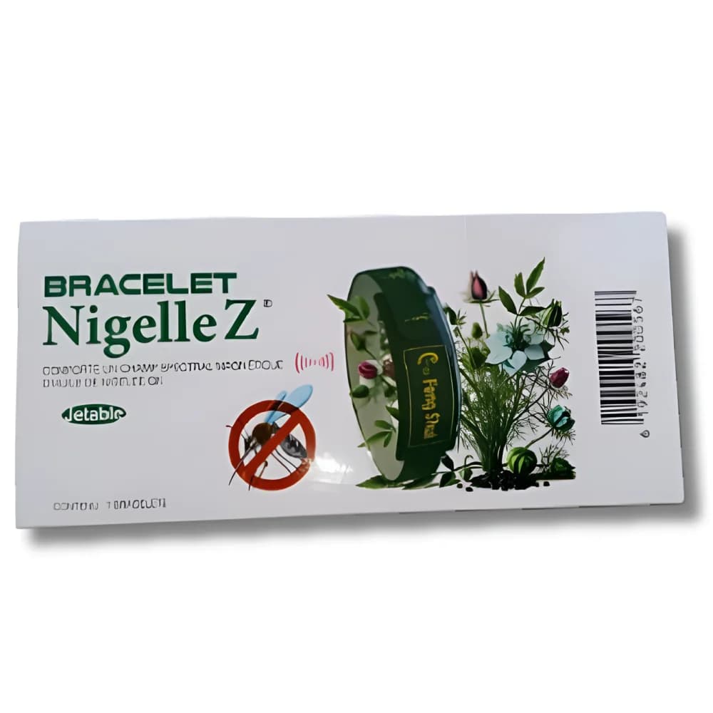 FRACTAL TUN – 7 BRACELETS ANTI MOUSTIQUES NIGELLE Z