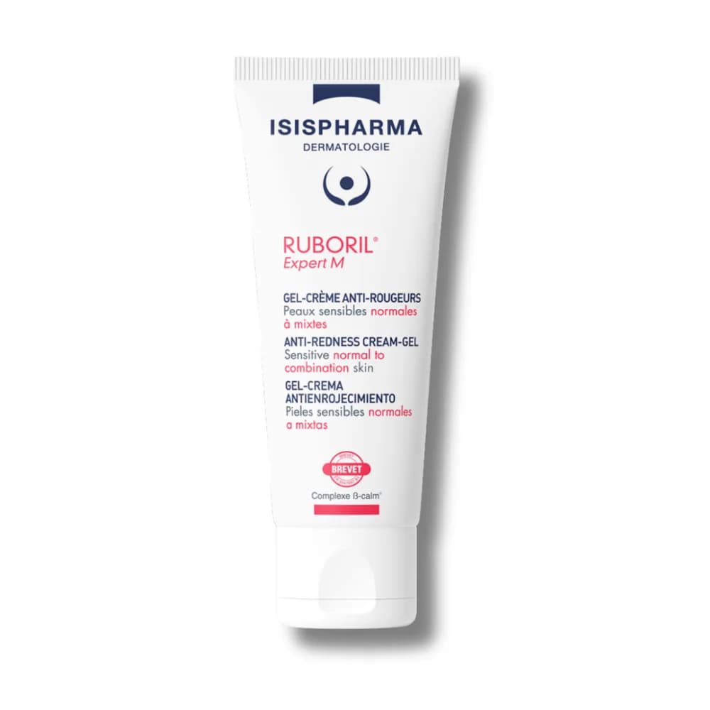 ISISPHARMA RUBORIL EXPERT M – GEL CREME ANTI ROUGEURS PEAUX SENSIBLES NORMALES A MIXTES 40ML