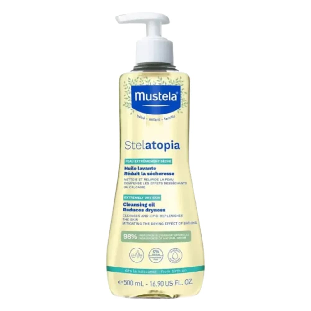MUSTELA STELATOPIA – HUILE LAVANTE PEAUX ATOPIQUES 500ML