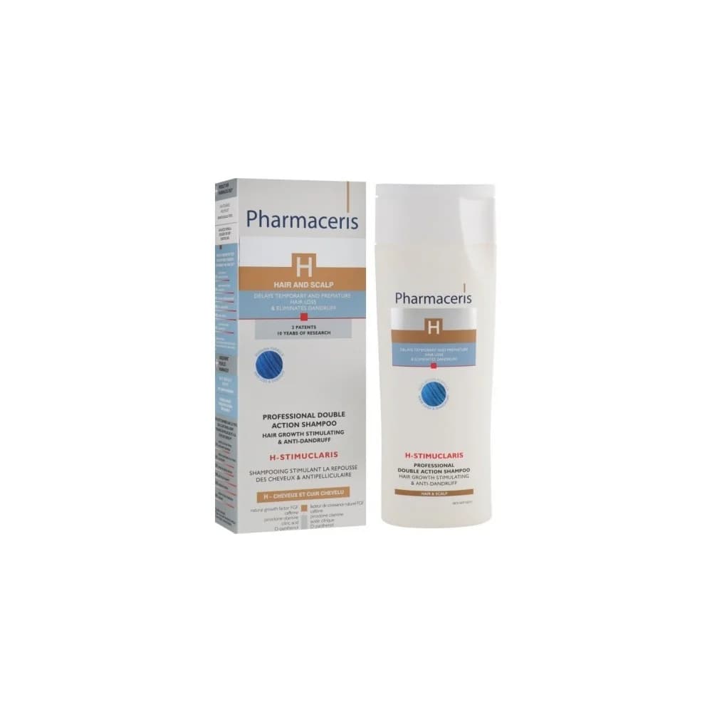 Pharmaceris H Stimuclaris shampoing anti chute anti pelliculaire et repousse 250 ml