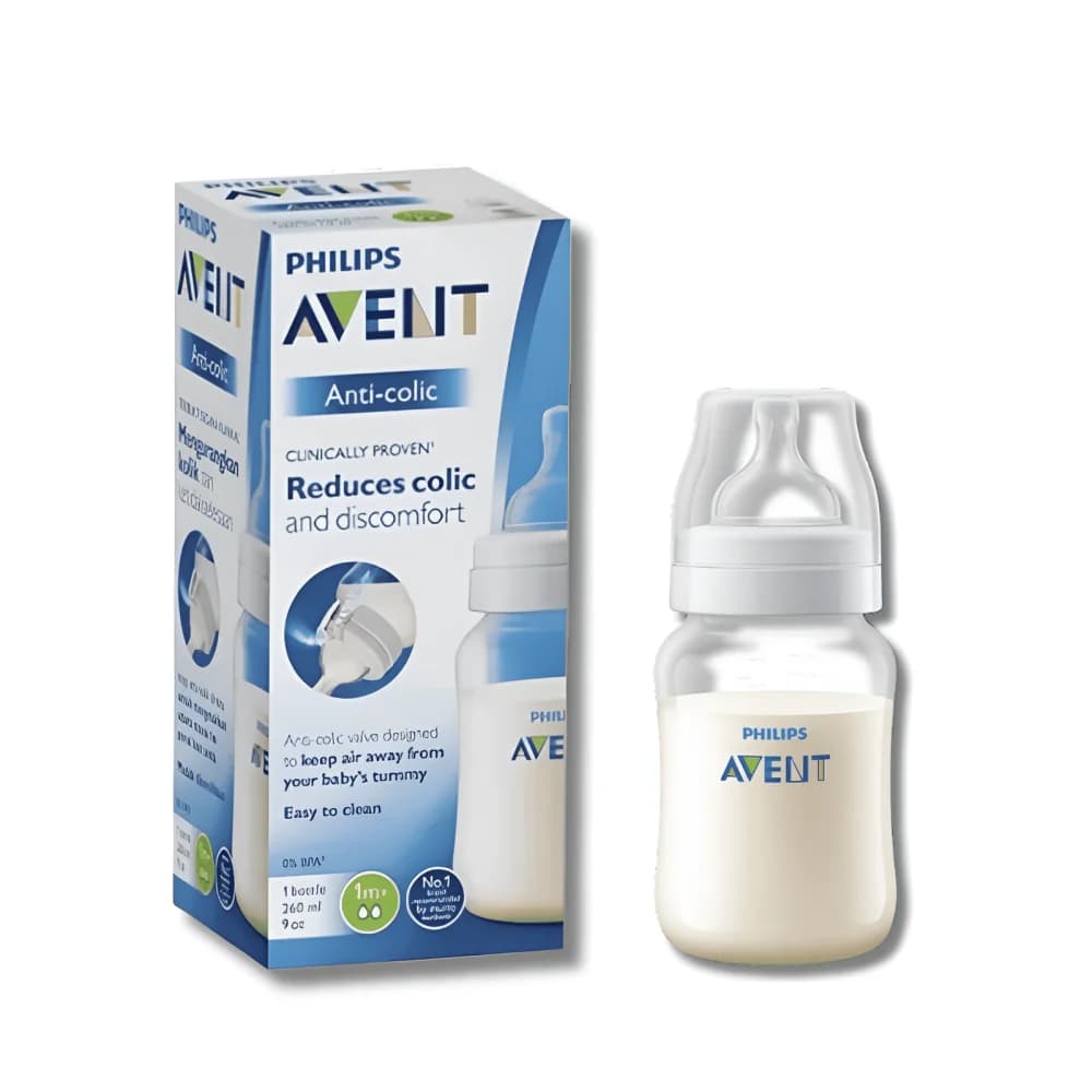 PHILIPS AVENT – BIBERON ANTI COLIC +1MOIS EN PLASTIQUE PP 260ML