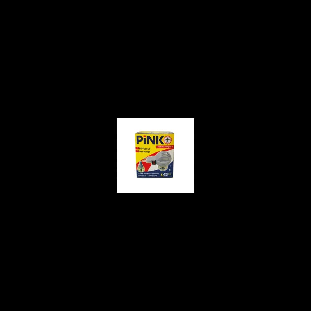 PINKO – DIFFUSEUR + RECHARGE 35 ML ELIMINE MOUSTIQUES ET MOUCHES