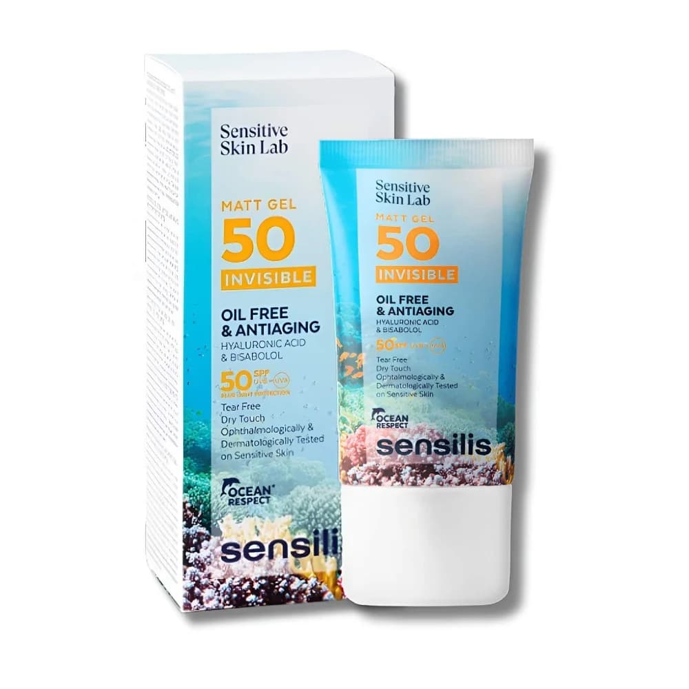 SENSILIS MAT GEL – ECRAN INVISIBLE ANTI ÂGE TEXTURE MOUSSE SPF50 40ML