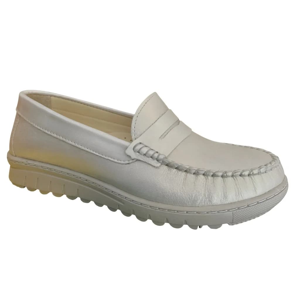 STI LIGHT – MOUCASSINS ORTHOPEDIQUES DORÉS FEMME