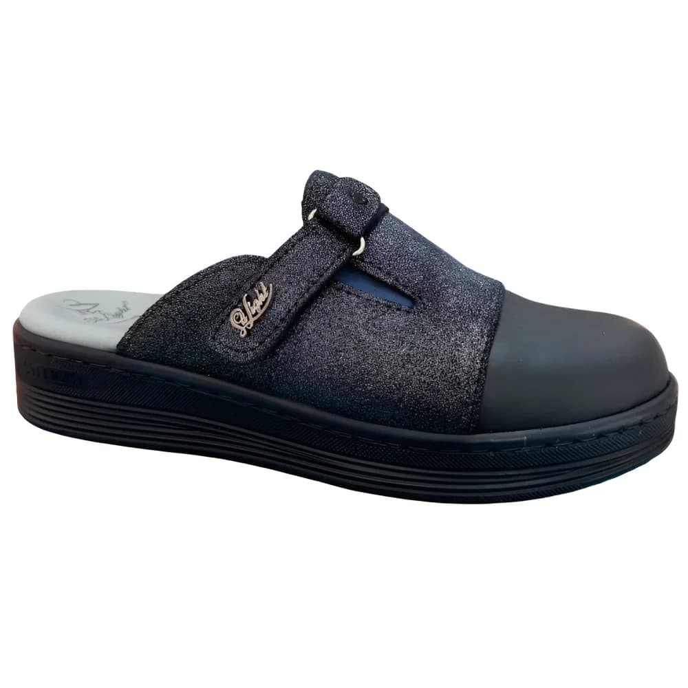 STI LIGHT – SABOTS ORTHOPEDIQUES NOIRS PAILETTES FEMME
