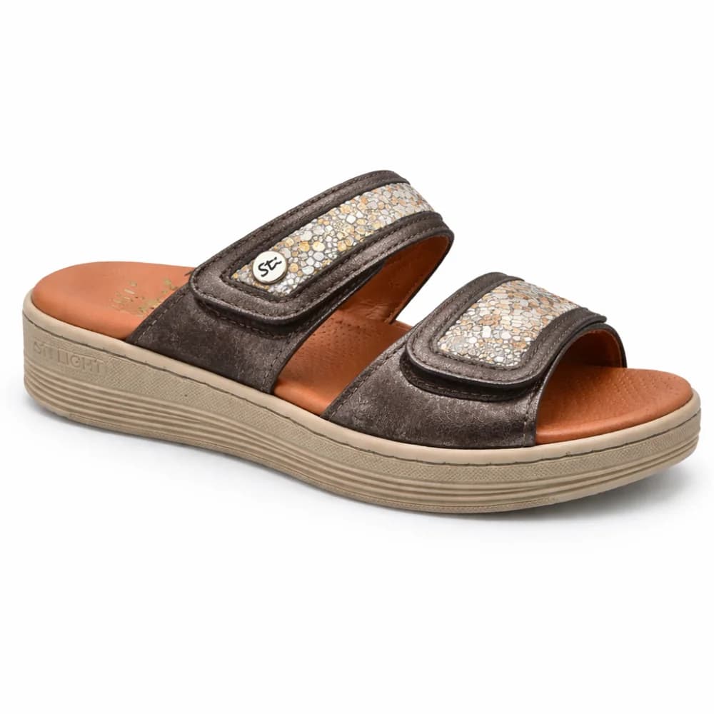 STILIGHT – CLAQUETTES ORTHOPEDIQUES BRONZE FEMME