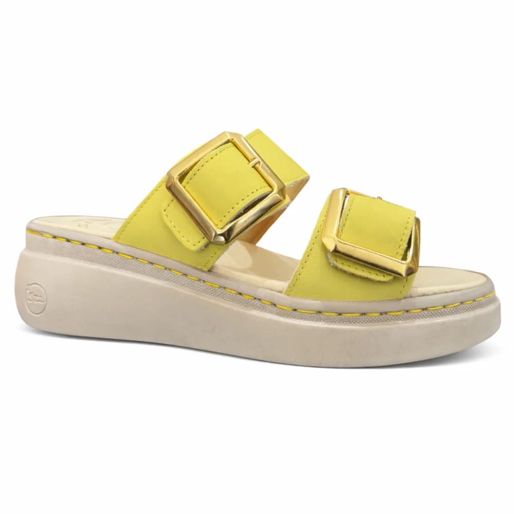 STILIGHT – CLAQUETTES ORTHOPEDIQUES FEMME JAUNE