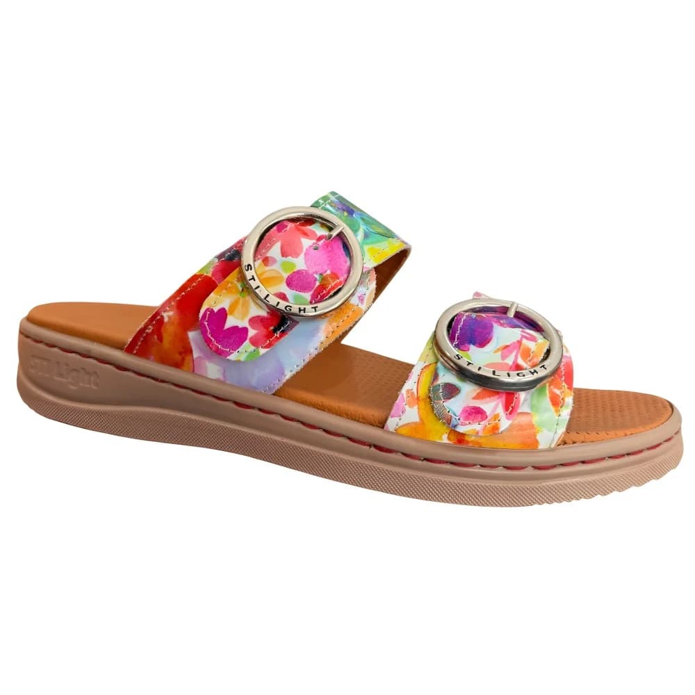 STILIGHT – CLAQUETTES ORTHOPEDIQUES FLEURIS FEMMES