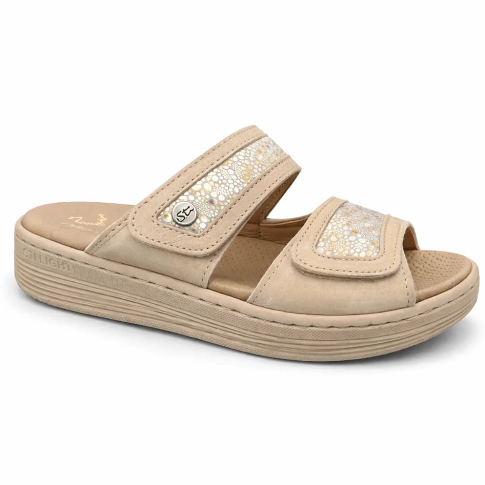 STILIGHT – CLAQUETTES ORTHOPEDIQUES TAUPE FEMME