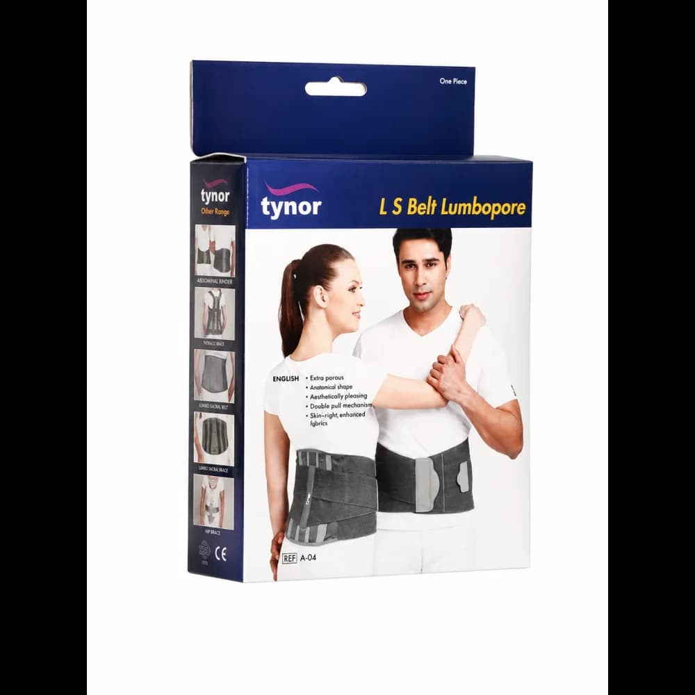 TYNOR – CEINTURE LOMBAIRE RENFORCEE AERE A04 TAILLE XXL