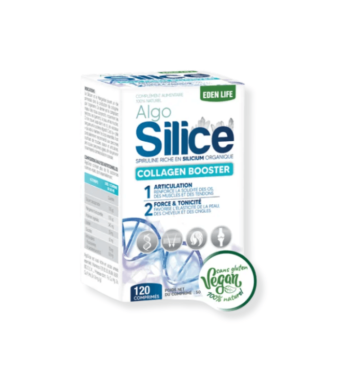 EDEN LIFE ALGOSILICE SPIRULINE RICHE EN SILICIUM