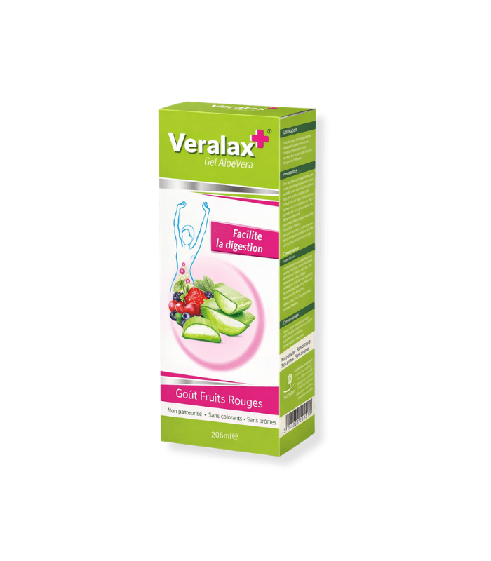 Veralax Gel Aloe Vera Goût Fruits Rouges