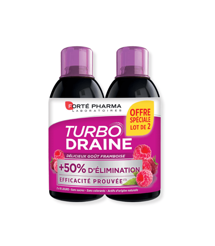 FORTE PHARMA LOT 2 TURBODRAINE FRAMBOISE