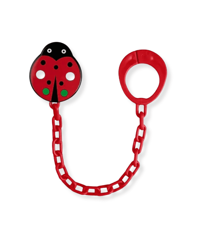 CANPOL ATTACHE SUCETTE AVEC CLIPS COCCINELLE