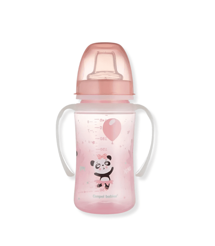 CANPOL TASSE ANTIDEVERSEMENT 6M+ 240ML ROSE
