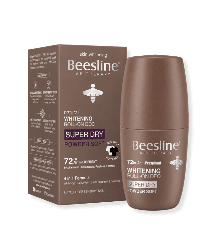 BEESLINE ROLL ON ECLAIR SUPER DRY POWDER SOFT 50ML
