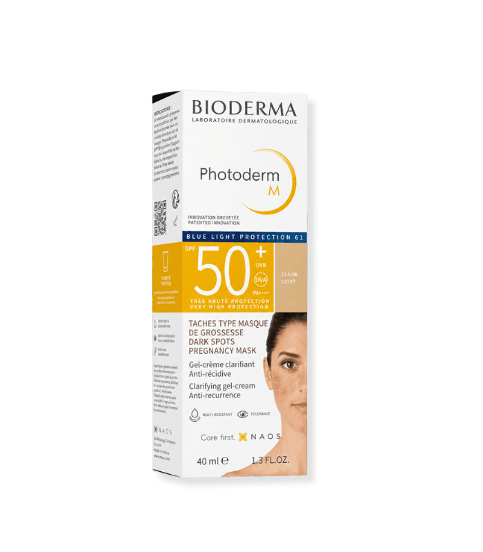 BIODERMA PHOTODERM M SPF 50+ TEINTE CLAIRE 40ML 4414