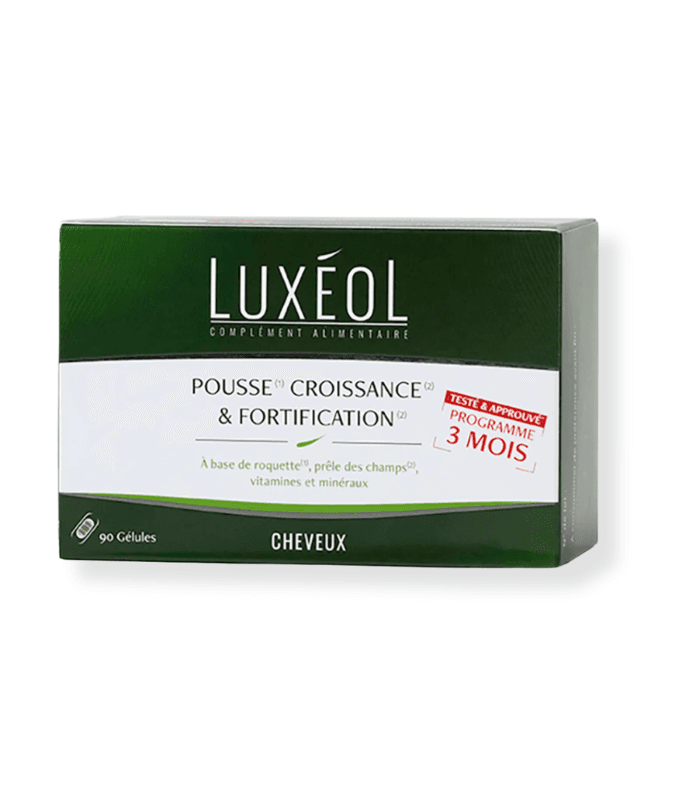 LUXEOL POUSSE CROISSANCE ET FORTIFICATION GEL B/90*3