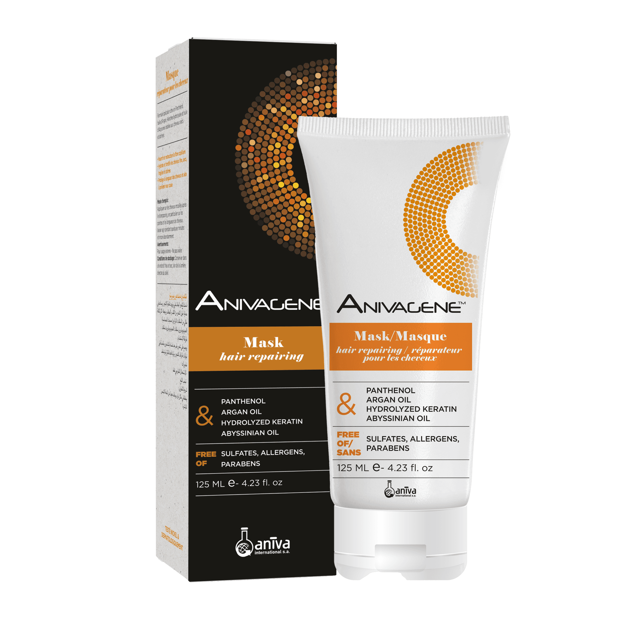 ANIVAGENE MASQUE REPARATEUR CHX 125ML