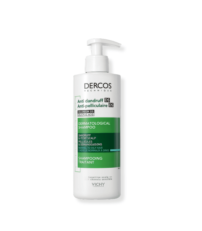 VICHY DERCOS SHAMP DS ANTI PELL CHX GRAS 390ML