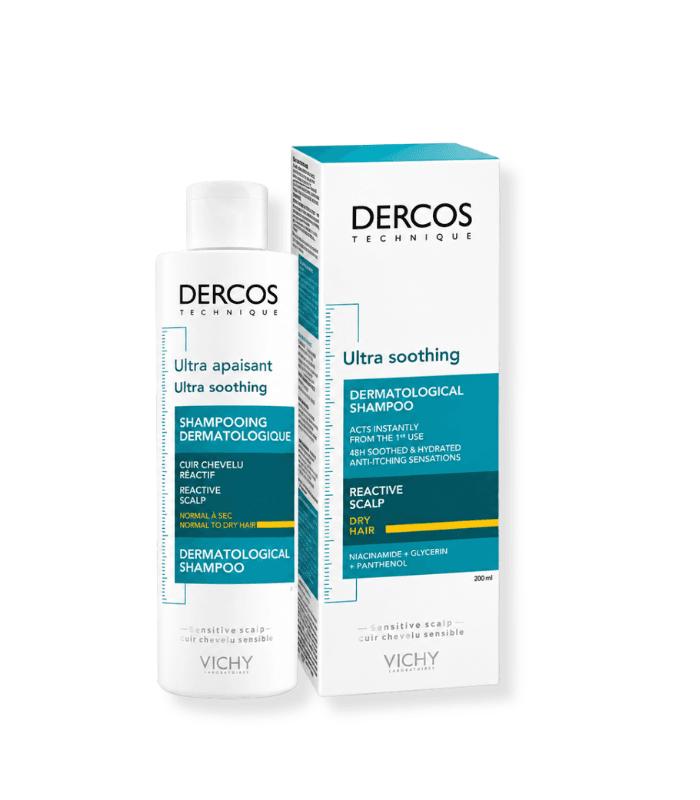 VICHY DERCOS SHAMP SANS SULFATE CHX SECS 200ML 6736
