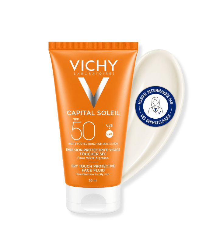 VICHY ECRAN 50+ EMULSION TOUCHER SEC INVISIBLE 50ML 23622