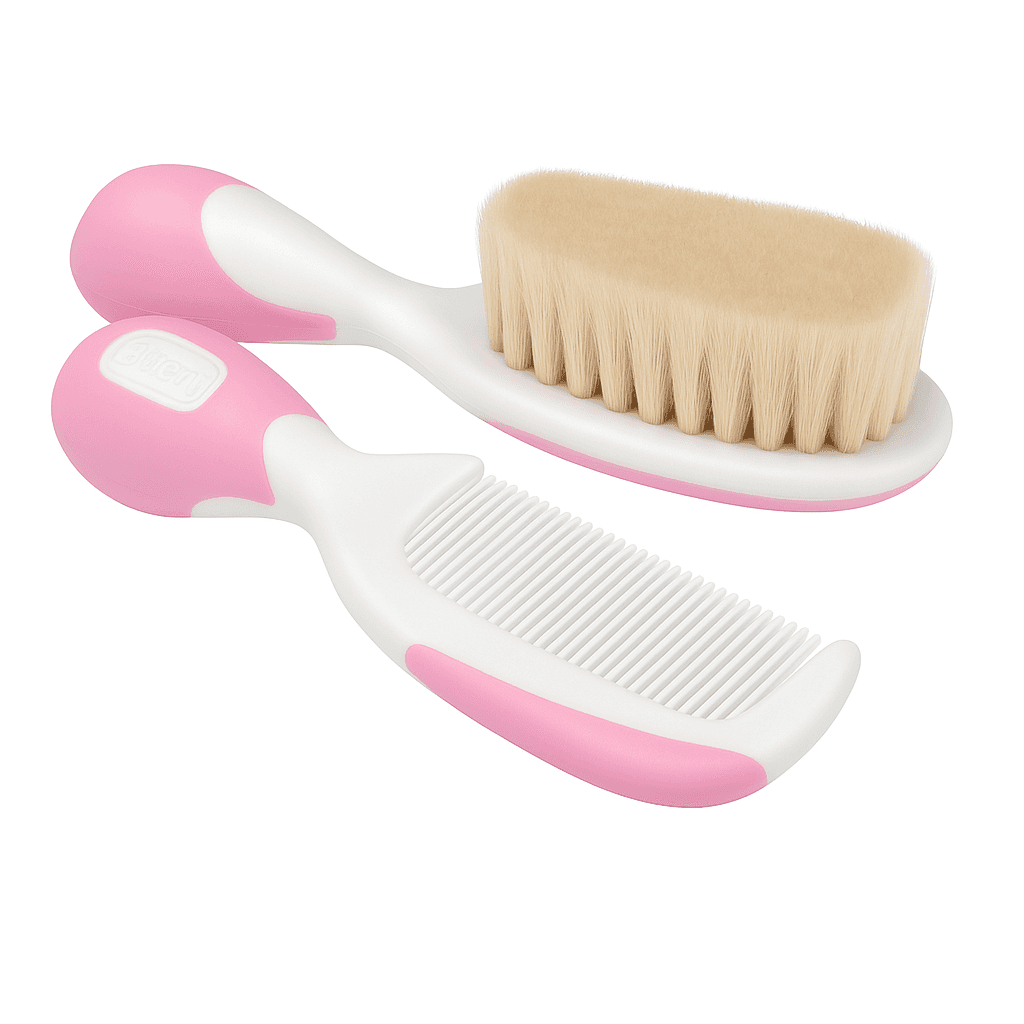 CHICCO BROSSE ET PEIGNE PINK