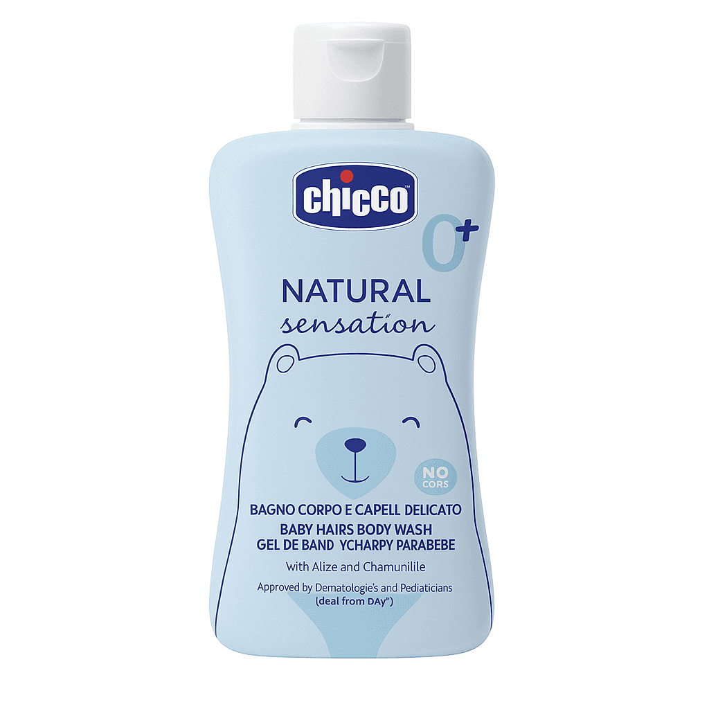CHICCO NATURAL SENSATION BAIN SHAMP 200ML 66599