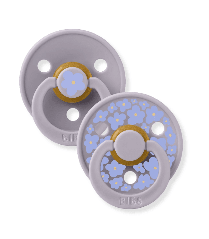 BIBS SUCETTE PACIF.COLOUR 2.AGE X2 JASMINE-FOSSIL GREY