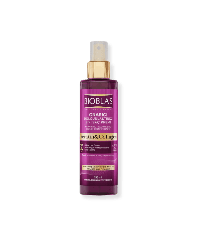 BIOBLAS A/P SHAMP HUILE KERATINE ET COLLAGEN 200ML