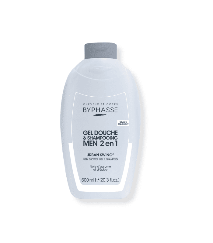 BYPHASSE GEL DOUCHE ET SHAMP 2EN1 URBAN SWING 600ML